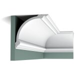Orac - c338 corniche plafond polyur�thane decor - 18x18x200cm (h x p x l) - moulure d�corative polyur�thane ...