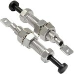 C69368 - lot de 2 contacteurs interrupteurs capteurs de capot porte coffre pour syst�me d'alarme auto ...