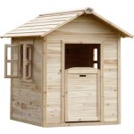 Noa maison enfant en bois fsc maison de jeux pour l'extérieur / jardin en marron & vert maisonnette / ... Noa maison enfant en bois fsc maison de jeux pour l'extérieur / jardin en marron & vert maisonnette / ...