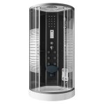 Home deluxe - cabine de douche black pearl avec douche à effet pluie couleur : noir, dimension : 90 x ... Home deluxe - cabine de douche black pearl avec douche à effet pluie couleur : noir, dimension : 90 x ...