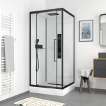 Marwell - cabine de douche carr�e - 90x90x217cm - factory 2 square