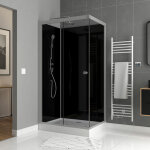 Aurlane - cabine de douche shadow corner rectangle - 110x80x230cm