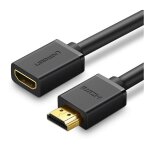 Adaptateur de cble d'extension hdmi 4k 10, 2 gbps 340mhz 0, 5 m noir