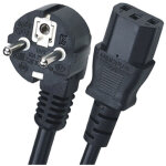 Deesse shop - c�ble d'alimentation cee, cordon d'alimentation secteur 3 broches pour ordinateur portable, ...