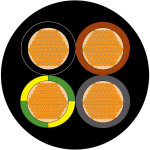Câble d'alimentation rs pro 4g2, 5 mm², gaine cpe noir, retardant à la flamme, 100m ( prix pour bobine ... Câble d'alimentation rs pro 4g2, 5 mm², gaine cpe noir, retardant à la flamme, 100m ( prix pour bobine ...