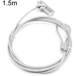 C�ble antivol � combinaison pour ordinateurs portables et autres �quipements, mot de passe � quatre chiffres, ...