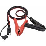 Cble batterie moto, 1m cble de dmarrage moto 14 awg pince crocodile de cable batterie cble d'extension ...