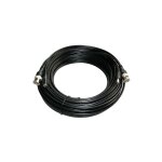 Cble bnc de 10 mtres avec connecteur d'alimentation cox10