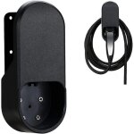 C�ble chargeur ev connecteur mural, ev support cable voiture electrique organiseur, support mural de ...