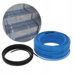 C�ble chauffant � accumulation pour plancher chauffant 20 m 20 w / m