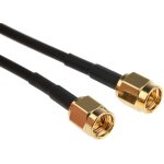 C�ble coaxial rg174 / u rs pro, avec connecteur sma � contact m�le noir, 520mm, mil - std - 348a ( prix ...