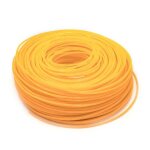 Câble de coupe 2. 4mm rouge / orange 88m pour tondeuses à gazon et débroussailleuses bosch, einhell, ... Câble de coupe 2. 4mm rouge / orange 88m pour tondeuses à gazon et débroussailleuses bosch, einhell, ...