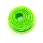 Câble de coupe 2mm vert 100m pour tondeuses à gazon et débroussailleuses par ex. bosch, einhell, gardena, ... Câble de coupe 2mm vert 100m pour tondeuses à gazon et débroussailleuses par ex. bosch, einhell, gardena, ...