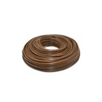 C�ble �lectrique fror quadripolaire cpr fs18or18 300 / 500 - v 4gx2. 5mm� marron - bobine 100m