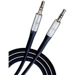 Cble aux jack 3, 5 mm 3mk 1 m noir