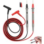 Cable multim�tre num�rique, cordon en silicone, cable multimetre 1000v 10a pointe de touche multimetre ...