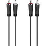 Cble de raccordement hama 00205093 cinch - rca audio [2x cinch - rca mle - 2x cinch - rca mle] 5 m ...