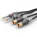 Câble de raccordement sommer cable hba - 62c2 - 0600 jack / cinch - rca audio [2x jack mâle 6, 3 mm (mono) ... Câble de raccordement sommer cable hba - 62c2 - 0600 jack / cinch - rca audio [2x jack mâle 6, 3 mm (mono) ...