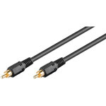 C�ble de connexion audio num�rique coaxial, rca s / pdif, double blindage, connecteur cinch connecteur ...
