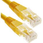 Bematik - cable de red ethernet cat. 6 utp de 0, 5 m de color amarillo Bematik - cable de red ethernet cat. 6 utp de 0, 5 m de color amarillo