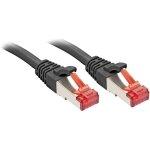 C�bles r�seau et dac lindy cat. 6 s / ftp cable black 15m patch cable