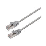 Nano cable - cble / cordon rseau rj45 catgorie 6 ftp (f / utp) droit 15m (gris)
