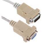 Cable serie null - modem 10m (db9 - m / h) - bematik