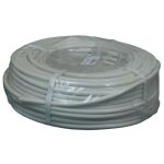 C�ble souple vvf 4g1 mm� blanc en couronne de 50 m - sermes - vvf4g1b