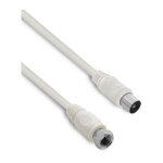 Cble tv satellite coaxial f / 9, 52 mm mle / mle 2 m