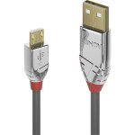 Câble usb usb 2. 0 usb - a mâle, usb - micro - b mâle 2. 00 m gris 36652 c165081 - lindy Câble usb usb 2. 0 usb - a mâle, usb - micro - b mâle 2. 00 m gris 36652 c165081 - lindy