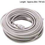 C�ble de vid�osurveillance ethernet rj45 + dc 5m / 10m / 15m / 20m pour cam�ras ip syst�me nvr 10mbps100mbps ...