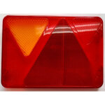 Cabochon pour feu remorque 187x130mm ? rouge / orange ? feu de brouillard, clignotant, veilleuse ? accessoire ...