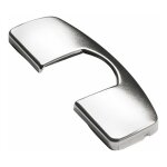 Cache de bo�tier de charni�re th 52 / th 53 - pour version : tb - d�cor : nickel� - entraxe : 45 mm - ...