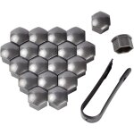 Jusch ? cache �crou 19 mm ? lot de 20 capuchons hexagonaux en plastique ? protection contre la corrosion ...