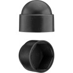 Cache - �crous m10 pour cl� de 17 noir 50 pcs.