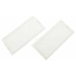 Cache lampe x2 pour hotte faber roblin 133. 0599. 410