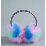 Cache - oreilles chauds en fausse fourrure pour femmes et filles, cache - oreilles d'hiver en fausse ...