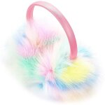 Cache - oreilles en fausse fourrure pour femme, idal pour l'hiver ou l'extrieur, idal comme cadeau ...