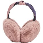 Cache - oreilles d'hiver en fausse fourrure, chauds et pliables, pour femmes et filles - poudre han