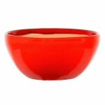 Cache pot beauty rouge en terre cuite 13 cm