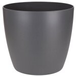 Cache - pot brussels d. 12. 5cm anthracite - elho