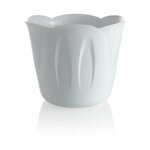 Cache - pot - mimosa - d 30 cm - blanc - livraison gratuite