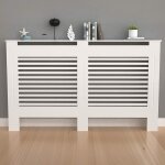 Unho - cache radiateur blanc - grille cache radiateur maison en mdf couvre radiateur bois cache - radiateur ...
