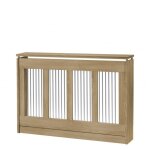 Cache - radiateur cristian 3121 topkit largeur 120 cm grand cache - radiateur �l�gant ch�ne