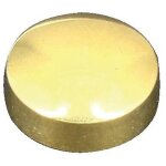 Cache - vis tte diamant. laiton. diamtre 20 mm. sachet de 25 pices - metaux ouvres & decores