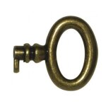 Fausse cl� r�gence zamak finition laitonn� vieilli cadap 1361 / 2v