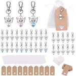 Cadeaux invites mariage 30 pices pendentifs ange gardien prsent porte - cls ange cadeau invites mariage ...