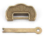 Cadenas chinois vintage style r�tro antique avec cl� pour bo�te � bijoux, tiroir ou armoire (petit mod�le) ...