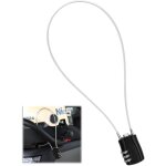 Cadenas � combinaison 3 chiffres pour v�lo, c�ble de 50 cm, id�al pour une utilisation ext�rieure, trottinette ...