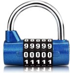 Parkside - cadenas à combinaison à 5 chiffres, cadenas pour gymnase, peut être réinitialisé serrures ... Parkside - cadenas à combinaison à 5 chiffres, cadenas pour gymnase, peut être réinitialisé serrures ...